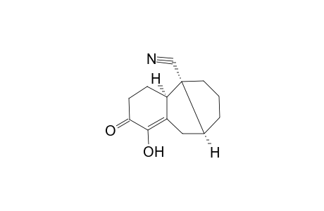 (1S*,2R*,6S*)-2-Cyano-9-hydroxy-10-oxotricylo[6.4.0.0(2,6)]dodec-8-ene