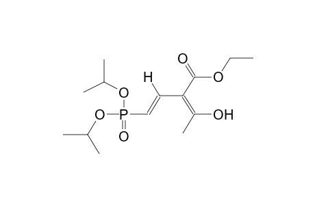 DIISOPROPYL 3-CARBOETHOXY-4-HYDROXY-1,3(Z)-PENTADIENYLPHOSPHONATE