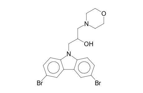 1-(3,6-Dibromo-9H-carbazol-9-yl)-3-(4-morpholinyl)-2-propanol
