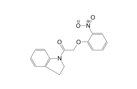 1H-indole, 2,3-dihydro-1-[(2-nitrophenoxy)acetyl]-