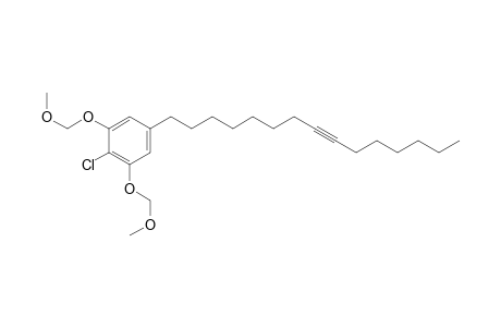 2-chloro-1,3-bis(methoxymethoxy)-5-(pentadec-8-yn-1-yl)benzene