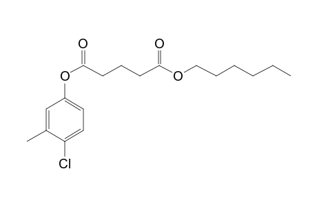 Glutaric acid, 4-chloro-3-methylphenyl hexyl ester