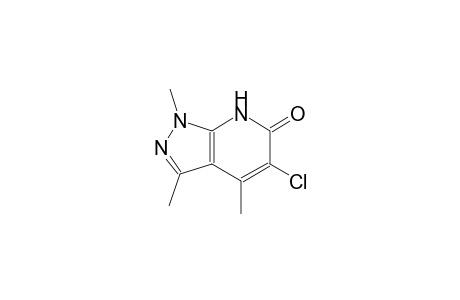5-chloro-1,3,4-trimethyl-1,7-dihydro-6H-pyrazolo[3,4-b]pyridin-6-one