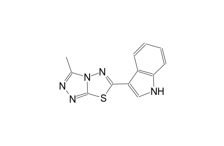 1H-indole, 3-(3-methyl[1,2,4]triazolo[3,4-b][1,3,4]thiadiazol-6-yl)-