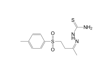 1-[(Z)-4-(4-methylphenyl)sulfonylbutan-2-ylideneamino]thiourea