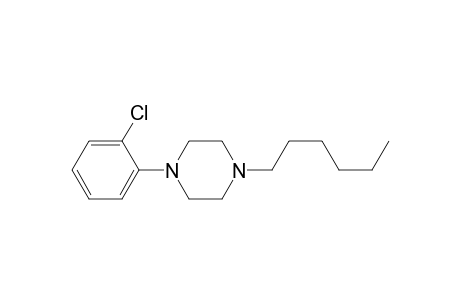 1-(2-Chlorophenyl)-4-hexyl-piperazine