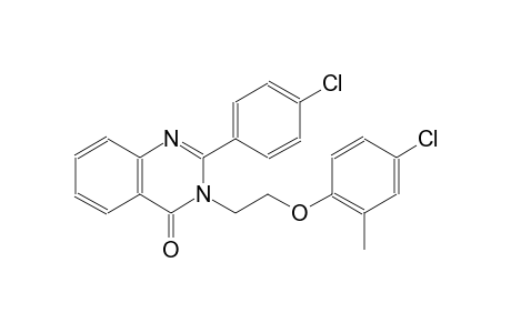 3-[2-(4-chloro-2-methylphenoxy)ethyl]-2-(4-chlorophenyl)-4(3H)-quinazolinone