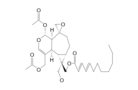 14-HYDROXYPLAGIOCHILINE-A-15-YL_2E,4E-DODECADIENOATE
