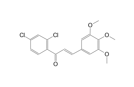 (2E)-1-(2,4-dichlorophenyl)-3-(3,4,5-trimethoxyphenyl)-2-propen-1-one
