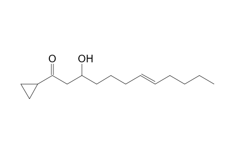 1-Cyclopropyl-3-hydroxy-7-dodecen-1-one