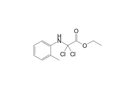 Ethyl 2,2-Dichloro-2-(o-tolylamino)acetate