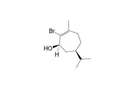 (1R,6R)-2-Bromo-6-isopropyl-3-methyl-cyclohept-2-enol