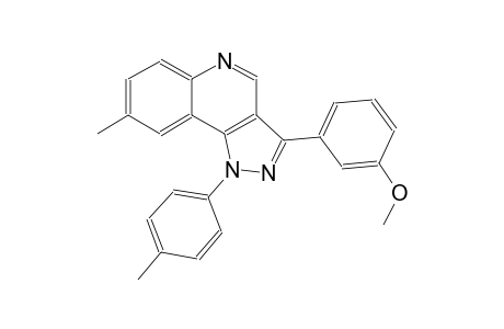 methyl 3-[8-methyl-1-(4-methylphenyl)-1H-pyrazolo[4,3-c]quinolin-3-yl]phenyl ether