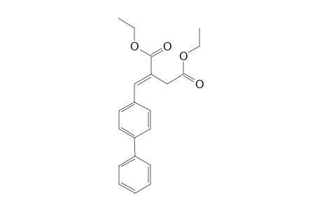 (E)-Diethyl 2-([1,1'-biphenyl]-4-ylmethylene) succinate