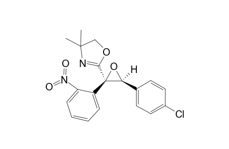 2-[(2R,3S)-3-(4-chlorophenyl)-2-(2-nitrophenyl)-2-oxiranyl]-4,4-dimethyl-5H-oxazole