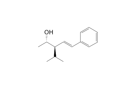 (E)-(2S,3R)-3-Isopropyl-5-phenyl-pent-4-en-2-ol