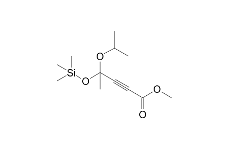 Methyl 4-isopropoxy-4-trimethylsilyloxy-2-pentynoate