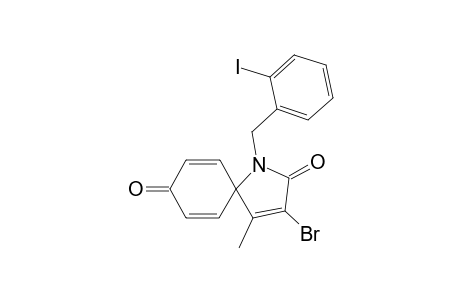 3-Bromo-1-(2-iodobenzyl)-4-methyl-1-azaspiro[4.5]deca-3,6,9-triene-2,8-dione