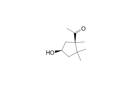 [(1R,4 R)-4-Hydroxy-1,2,2- trimethylcyclopentyl]methylketone