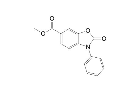 6-Methoxycarbonyl-3-phenyl-2,3-dihydrobenzoxazol-2-one