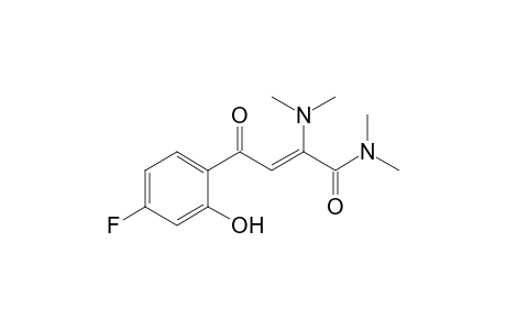 2-(Dimethylamino)-3-(4-fluoro-2-hydroxybenzoyl)-N,N-dimethylacrylamide