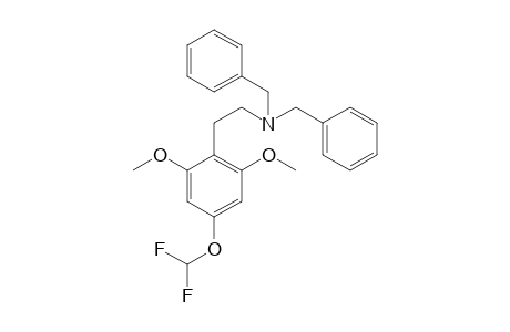 N,N-Dibenzyl-4-(difluoromethoxy)-2,6-dimethoxyphenethylamine