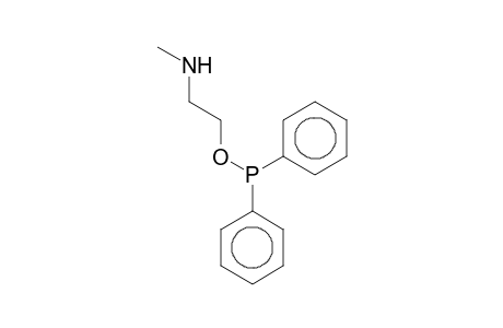 2-(Methylamino)ethyl diphenylphosphinite