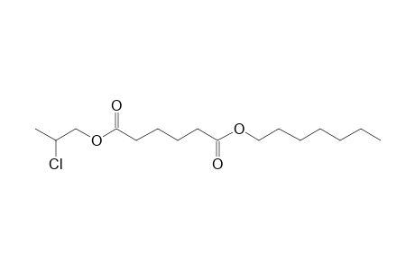 Adipic acid, 2-chloropropyl heptyl ester