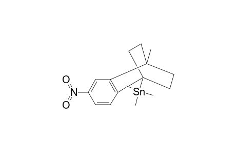 6-NITRO-1-(TRIMETHYL-STANNYL)-4-METHYL-1,4-ETHANO-1,2,3,4-TETRAHYDRO-NAPHTHALENE
