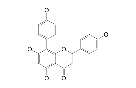 PODOCARFLAVONE-A;8-(4''-HYDROXYPHENYL)-5,7,4'-TRIHYDROXYFLAVONE