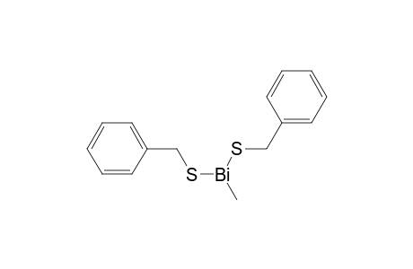 Bis(benzylthio)methylbismuthine