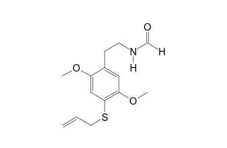 N-(2-(2,5-dimethoxy-4-(prop-2-en-1-ylsulfanyl)phenyl)ethyl)formamide