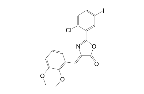 (4Z)-2-(2-chloro-5-iodophenyl)-4-(2,3-dimethoxybenzylidene)-1,3-oxazol-5(4H)-one