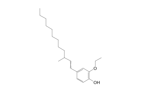 2-Ethoxy-4-(3-methyldodec-1-enyl)phenol
