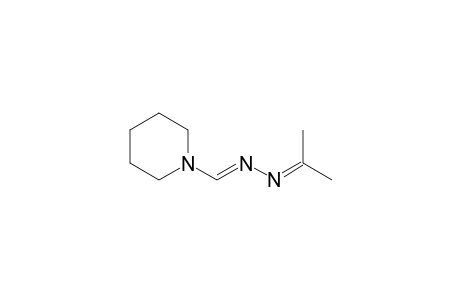 1-Piperidinecarboxaldehyde, (1-methylethylidene)hydrazone