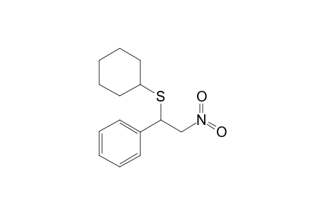 Cyclohexyl(2-nitro-1-phenylethyl)sulfide