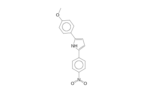1H-Pyrrole, 2-(4-nitrophenyl)-5-(4-methoxyphenyl)-