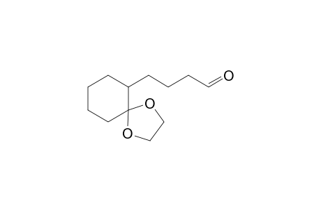 4-(2,2-Ethylenedioxycyclohex-1-yl)butanal