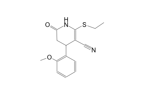 2-(ethylsulfanyl)-4-(2-methoxyphenyl)-6-oxo-1,4,5,6-tetrahydro-3-pyridinecarbonitrile