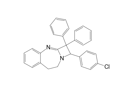 1-(4-Chlorophenyl)-2,2-diphenyl-1,2,8,9-tetrahydroazeto[2,1-b][1,3]benzodiazepine
