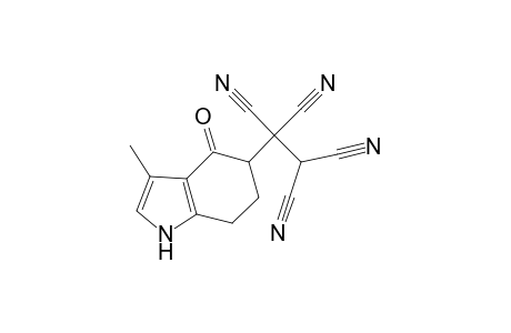 3-Methyl-5-tetracyanoethyl-4-oxo-4,5,6,7-tetrahydroindole