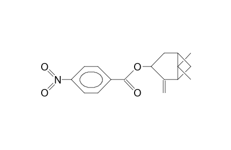 cis-3-(4'-Nitrobenzoyloxy)-2-methylen-6,6-dimethylbicyclo-U3.1.1E-heptan