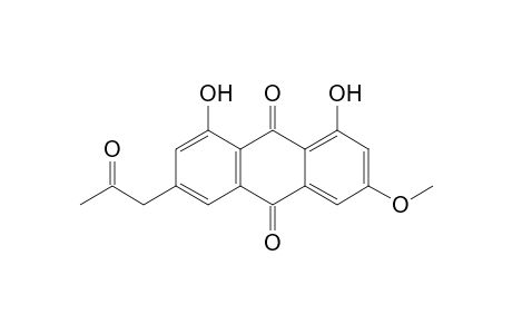 9,10-Anthracenedione, 1,8-dihydroxy-3-methoxy-6-(2-oxopropyl)-
