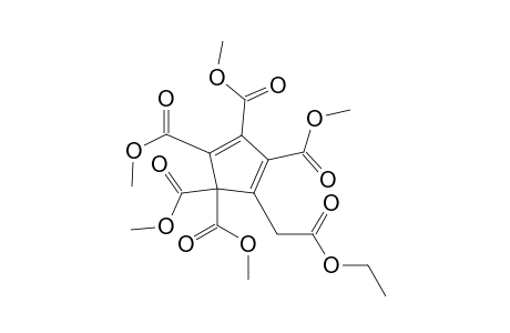 2,4-Cyclopentadiene-1,1,2,3,4-pentacarboxylic acid, 5-(2-ethoxy-2-oxoethyl)-, pentamethyl ester