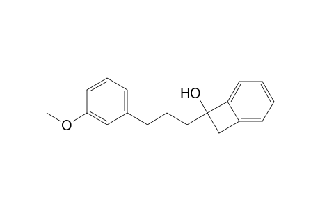 Bicyclo[4.2.0]octa-1,3,5-trien-7-ol, 7-[3-(3-methoxyphenyl)propyl]-