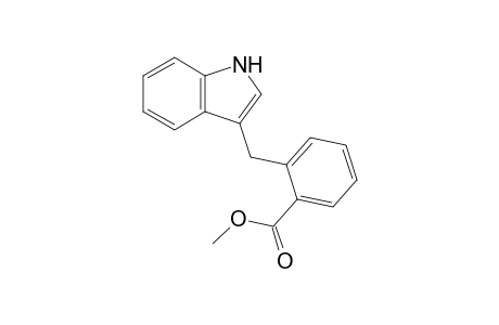2-(1H-indol-3-ylmethyl)benzoic acid methyl ester