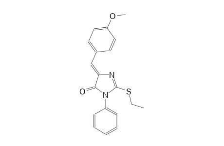 (5Z)-2-(ethylsulfanyl)-5-(4-methoxybenzylidene)-3-phenyl-3,5-dihydro-4H-imidazol-4-one
