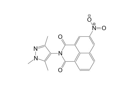 1H-benz[de]isoquinoline-1,3(2H)-dione, 5-nitro-2-(1,3,5-trimethyl-1H-pyrazol-4-yl)-