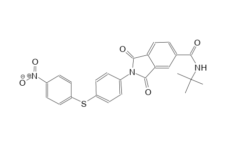1H-isoindole-5-carboxamide, N-(1,1-dimethylethyl)-2,3-dihydro-2-[4-[(4-nitrophenyl)thio]phenyl]-1,3-dioxo-