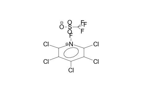 2,3,4,5,6-PENTACHLORO-N-FLUOROPYRIDINIUM TRIFLATE